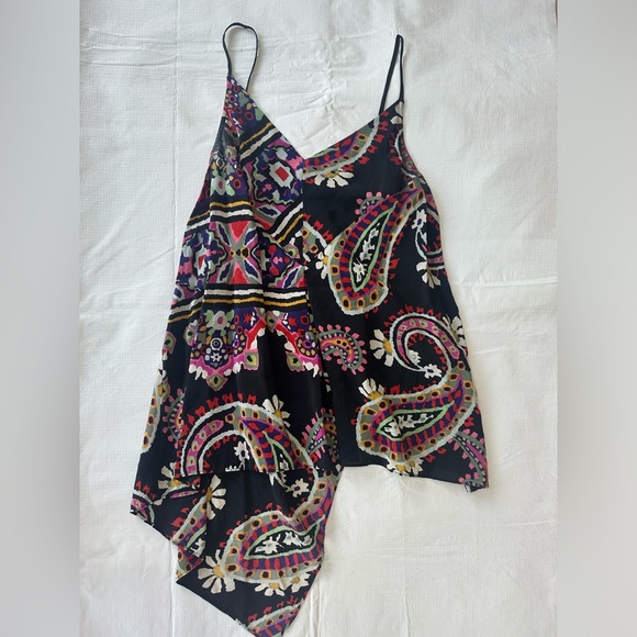 Anthropologie HD in Paris Moonset Silk Tank - Picture 2 of 6